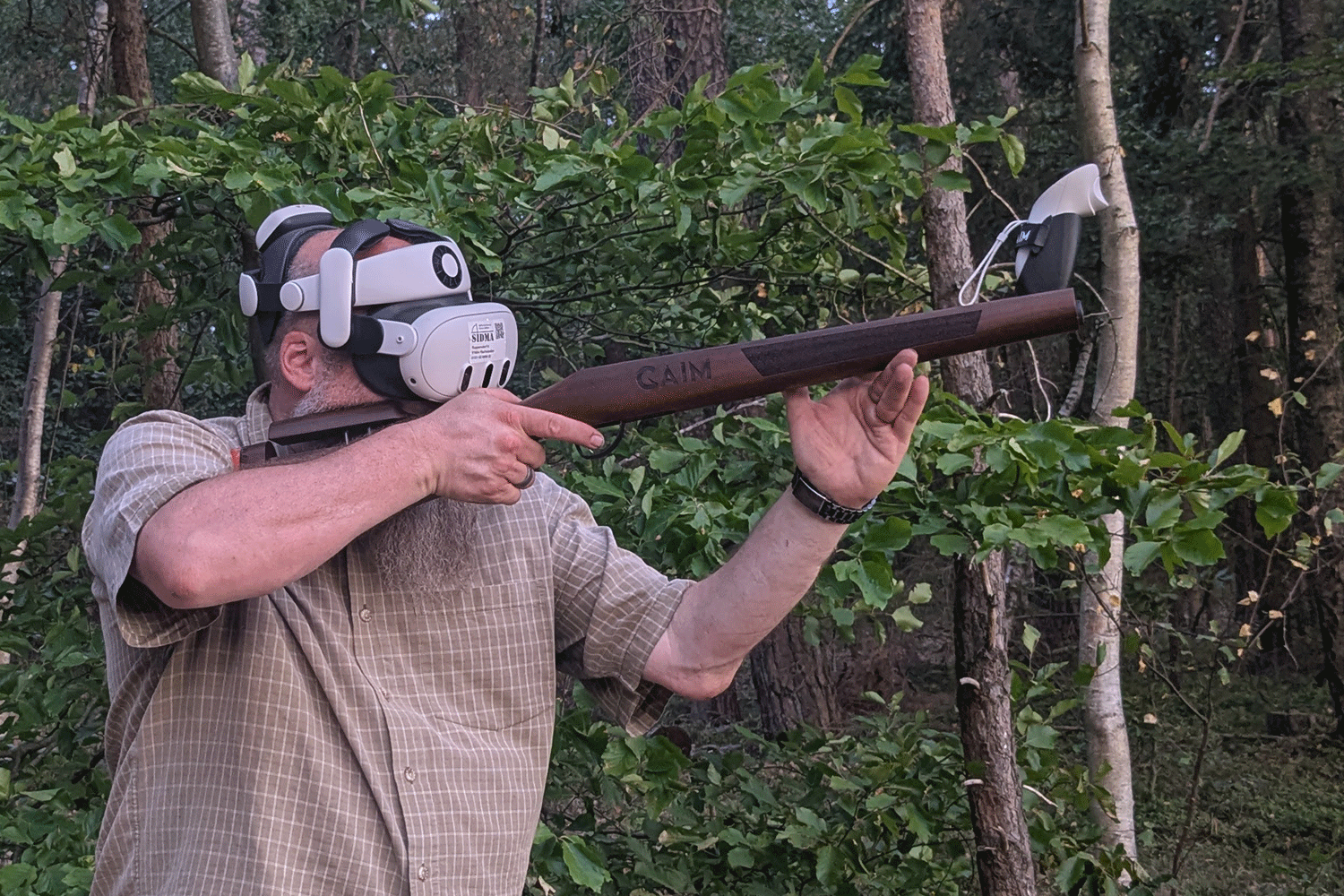 Jagd in VR- mit einem Jagdsimulator